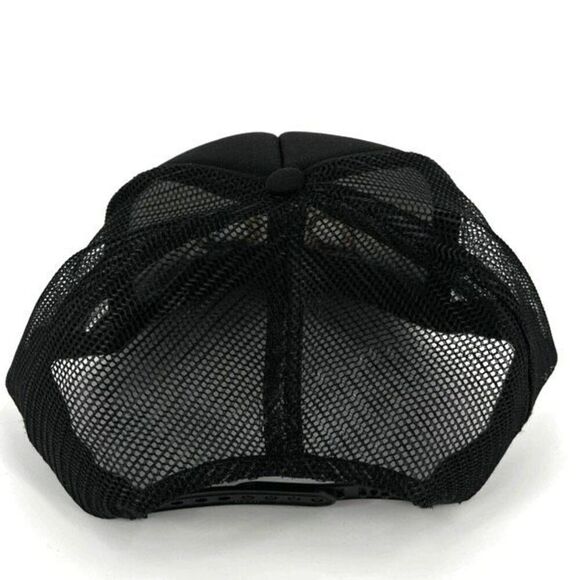 OTTO Dio Gold Letters Black SnapBack Trucker Hat Ball Cap Hat God NWOT - Picture 4 of 8